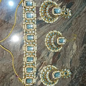 Moti Kundan Jewellery Set