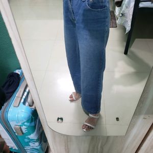 Vintage Straight Fit Denim For Women