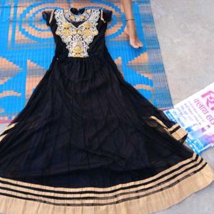 Gown Ke Sath Lehenga