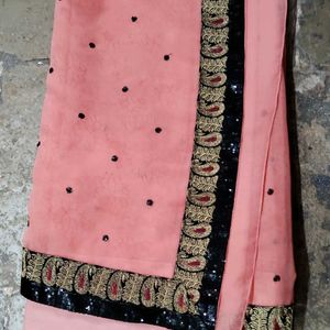 Heavy Ethnic Partywear Saree