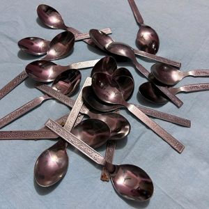 Combo Of Steel Spoons 🥄