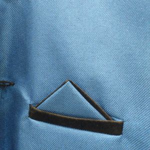 Blue Nehru Jacket In Good Condition