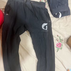 Sale Adult 2 Track Pants Black And Blue For Adults