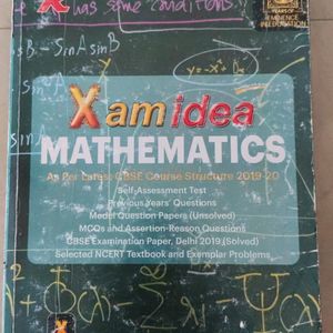 Xam Idea Mathematics Class 12
