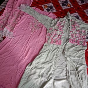 Kurti Set With Shrug