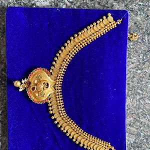 South Indian Necklace- One Gram Gold