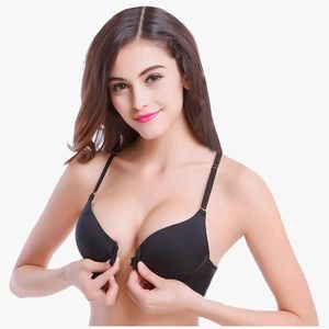 Cotton Backless Bra Lengrie Set Of Black