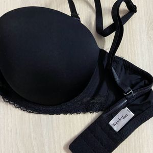 Wunderlove (Westside) Black Bra