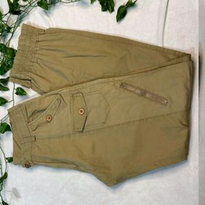 Pinteresty Biege Cargo Trousers