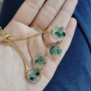 Real Flower Bracelet