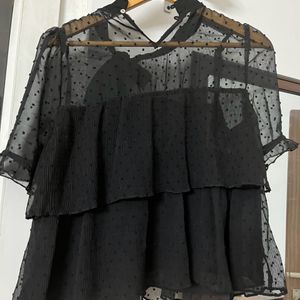 ZARA Black Top