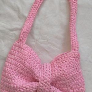 Crochet Bow Bag For Her