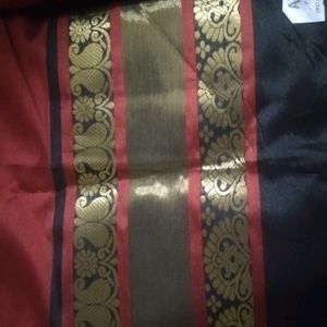 New Saree With Unstitched Blouse