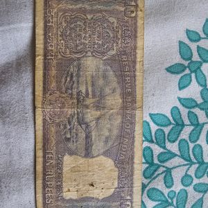 India Rare 10 Rupees Note