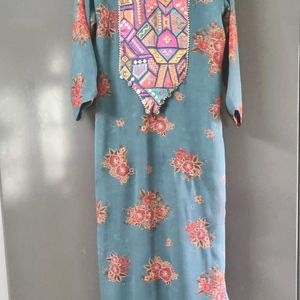 Chiffon Designer Kurta Set