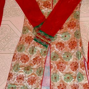 Kurta Sharara With Net Dupatta