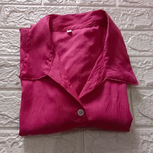 Pink Shirt Women Girls
