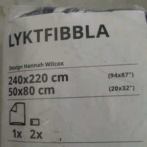 Ikea Duvet Cover And 2 Pillow Cases