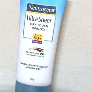 Neutrogena UltraSheer Sry Touch Spf 50+ PA+++++