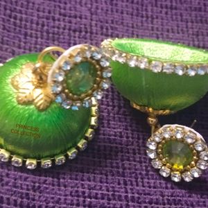 Silkthread Jhumka Earring