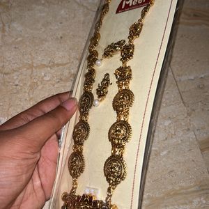 Beautiful Long Chain With Earrings