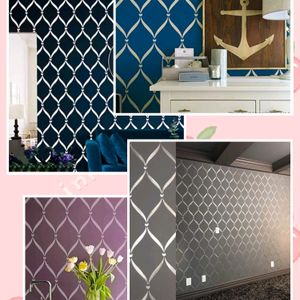 Fashion .trending Wall Stencils🔥🔥