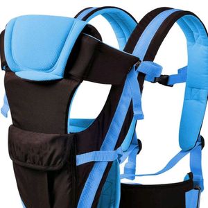 Chinmay Kids Baby Carrier Black & Sky Blue