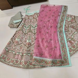 Bridal lehnga Choli Suite