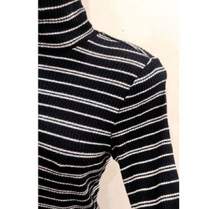 High Neck Sweater Top For Women