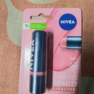 New Never Used Nivea Lip Balm