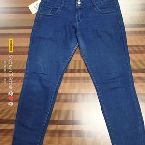 (N-16) 34 Size Slim Fit Denim Jeans