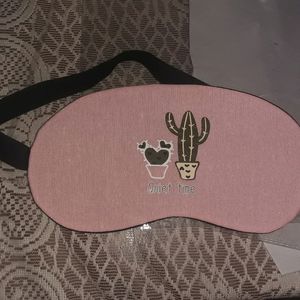 Cute Coquette Pink Sleeping Mask