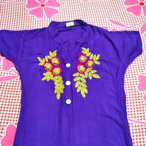 Purple Kurti