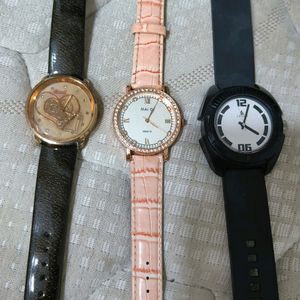 Combo Of 3 Watches