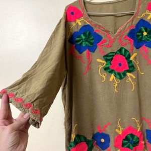 Kashmiri Hand Embroidered Top