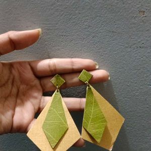 Hand Made Paper Earring