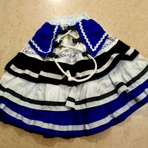 Baby Skirt And 2 Tops Free Slipper