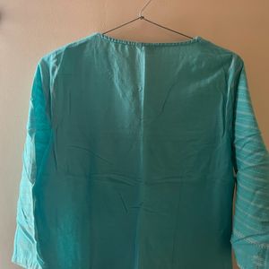 Women Sky Blue Kurta