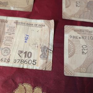 786🍀 And Star 🌟10 Rupees Note Combo, Very Rare🔥