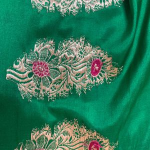 Pure Silk Kadua Meenakari Banarasi Saree