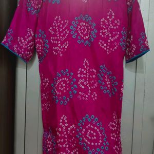 Bandhej Kurta