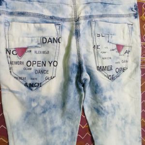 Ripped Faded Jeans For Men