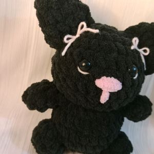 Black Kitten Plushie