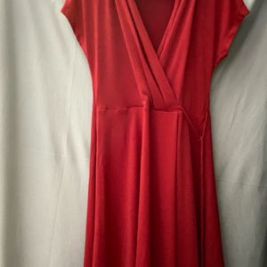 Flowy Tie Up Dress