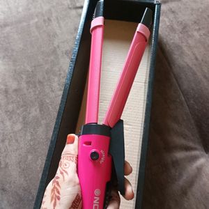 Hair Straightener + Curler with Free Wax heater