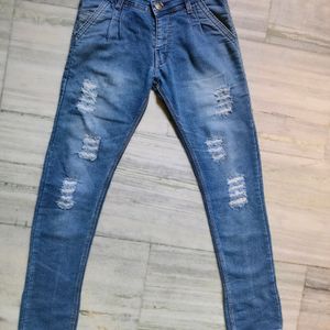 Blue Mid Fit Jeans (Men's)