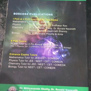 Boscoss Chemistry Textbook For Kcet And Boards