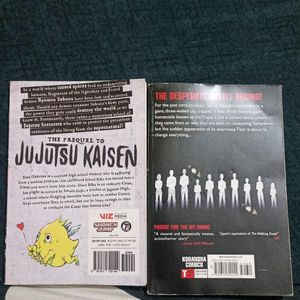 Jujutsu Kaisen And Attack On Titan Manga