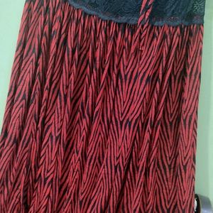 Red Skirt In Just 50/-