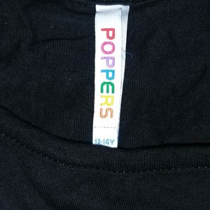 Poppers Little Black Tee